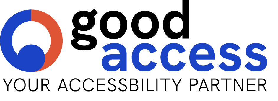 A logo of Good access company, one of the sponsors for Search Africon event